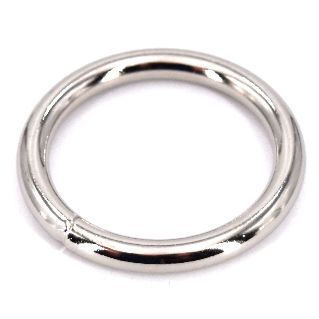 Ring, geschweisst, vernickelt, für 35 mm