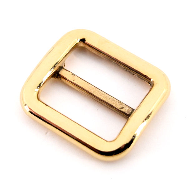 DESIGN-Schiebeschnalle für 25 mm | gold poliert