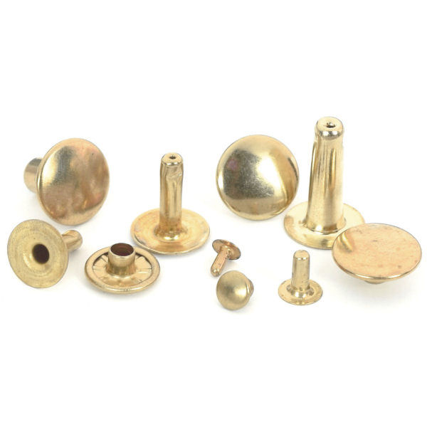 Hohlniet Ø 9 mm | Lg. 6 - MESSING