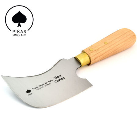 727-8-TV-448-Sattlermesser-Viertelmond-Messer-Solingen-Don-Carlos-Pik-As-shop-kaufen Viertelmond-Messer - Original "Don Carlos PIK AS"