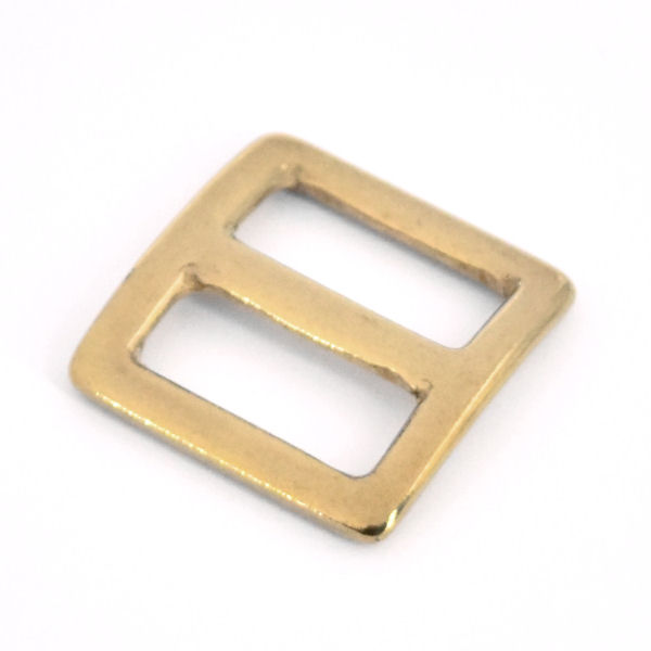 Schiebeschnalle für 20 mm | MESSING massiv Schiebeschnalle für 20 mm | MESSING massiv