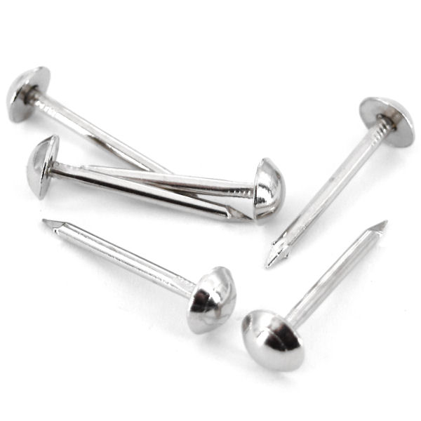 Kofferniete 8,5 x 25 mm | Ø 2,2 mm | vernickelt Kofferniete 8,5 x 25 mm | Ø 2,2 mm | vernickelt
