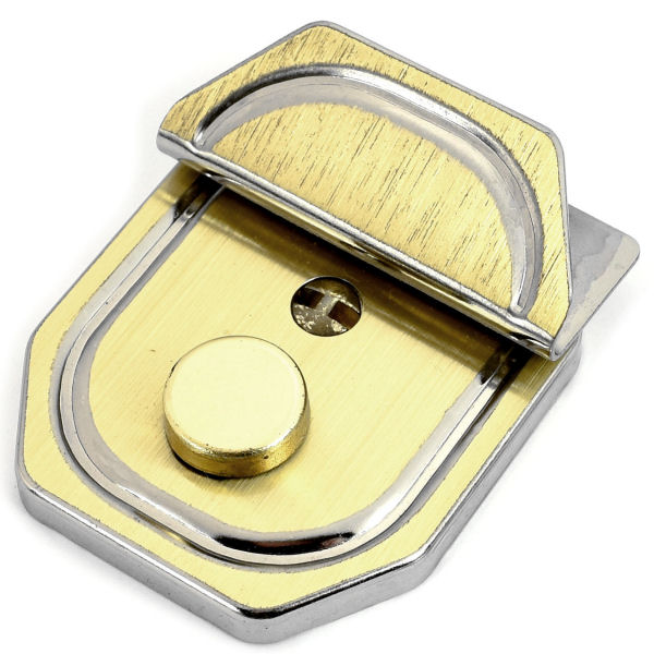 Taschen-Mappenschloss bicolor | 36 x 45 mm Taschen-Mappenschloss bicolor | 36 x 45 mm