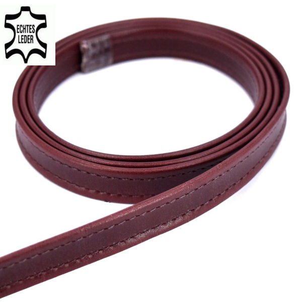 Taschenriemen 14 mm LEDER | bordeauxrot Taschenriemen 14 mm LEDER | bordeauxrot