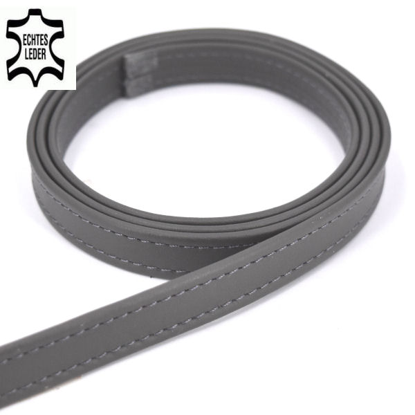 Taschenriemen 14 mm LEDER | klassik-grau Taschenriemen 14 mm LEDER | klassik-grau