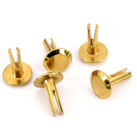ZNE-5-13-go-8-TV-448-Spaltniet-Zweispitzniet-Sattelniet-13mm-messing-gold-Hersteller-shop-kaufen Zweispitzniet 8 x 13 mm | Ø 3,8 mm | vermessingt