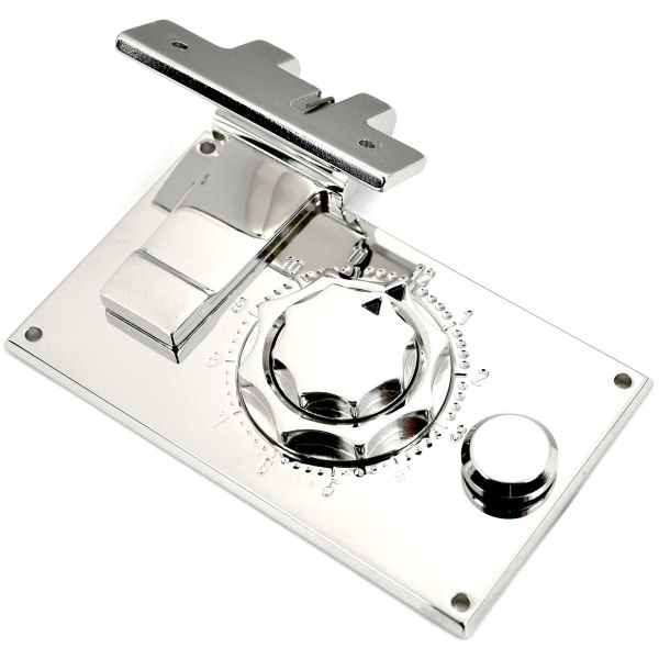 EV-TKSL1-ni-8-TV-600-Kofferschloss-Verschluss-Schliesse-Schnalle-Lederwaren-Koffer-Messing-nickel-chrom-poliert-Premium-Luxus-Design-hochwertig-edel PREMIUM-Kofferschloss CHRONOS, nickel poliert