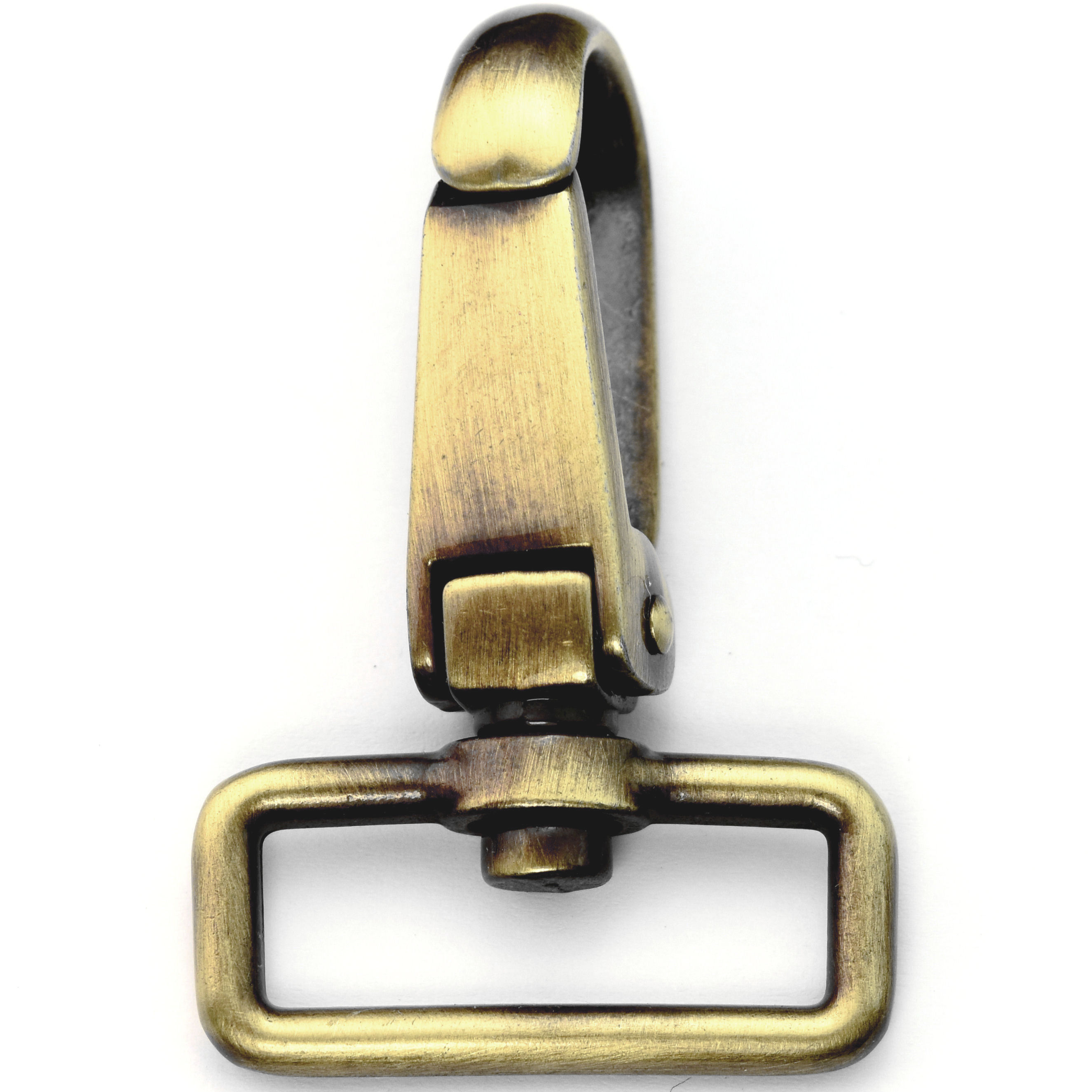 378-30-am-8-TV DESIGN-Karabinerhaken, altmessing, für 30 mm
