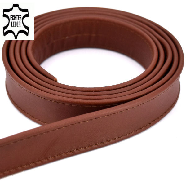 Taschenriemen 25 mm LEDER | mittelbraun Taschenriemen 25 mm LEDER | mittelbraun