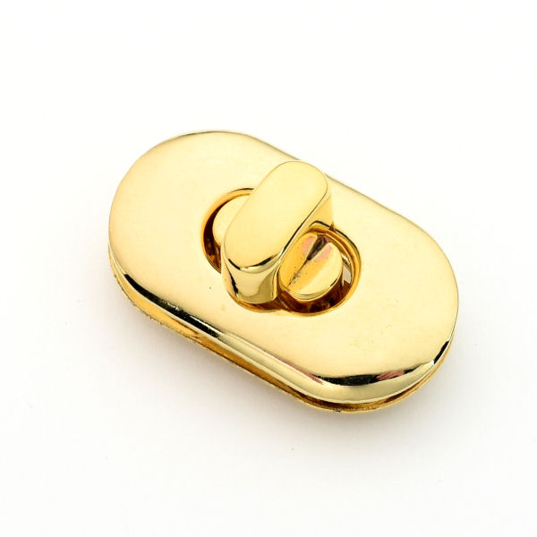 11599-go-8-TV-600-Drehverschluss-massiv-gold-Taschen-Mappen-Lederwaren Taschen-Drehverschluss 36 x 20 mm, gold pol.