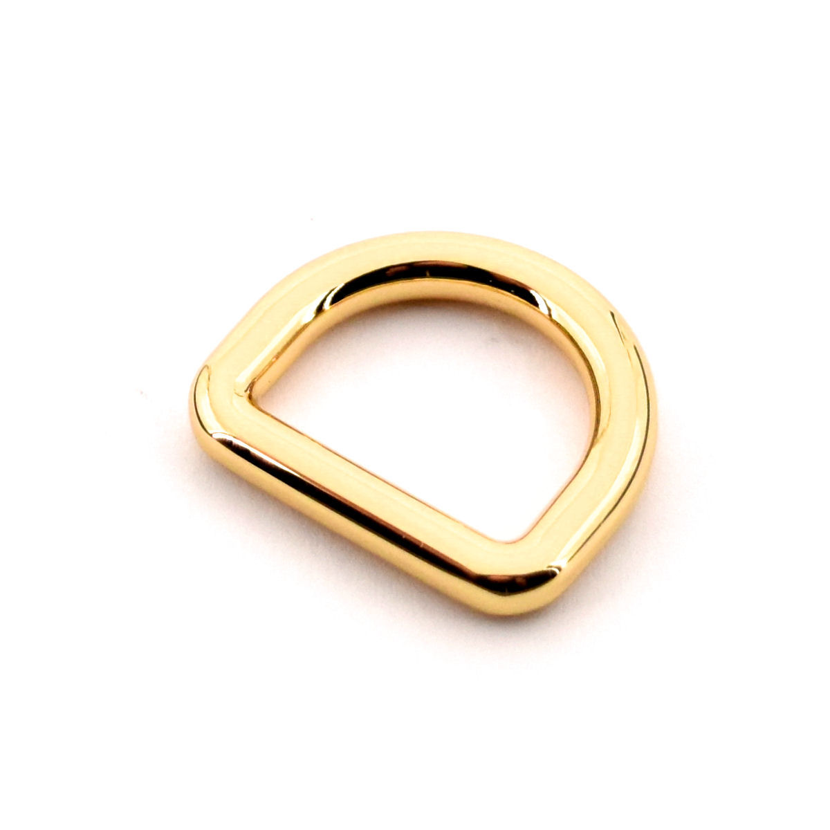 DESIGN D-Ring 20 mm, gold poliert