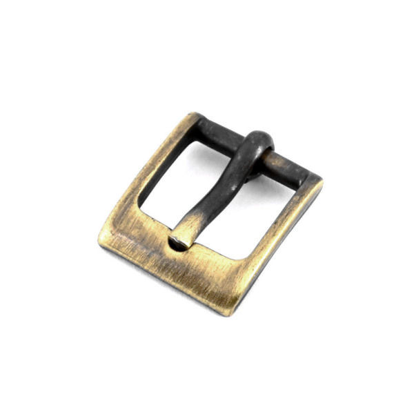 DESIGN-Gürtelschnalle 15mm | altmessing DESIGN-Gürtelschnalle 15mm | altmessing