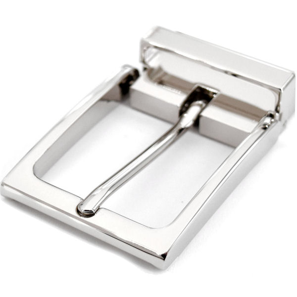 Klemm-Gürtelschnalle 40mm | nickel pol. Klemm-Gürtelschnalle 40mm | nickel pol.