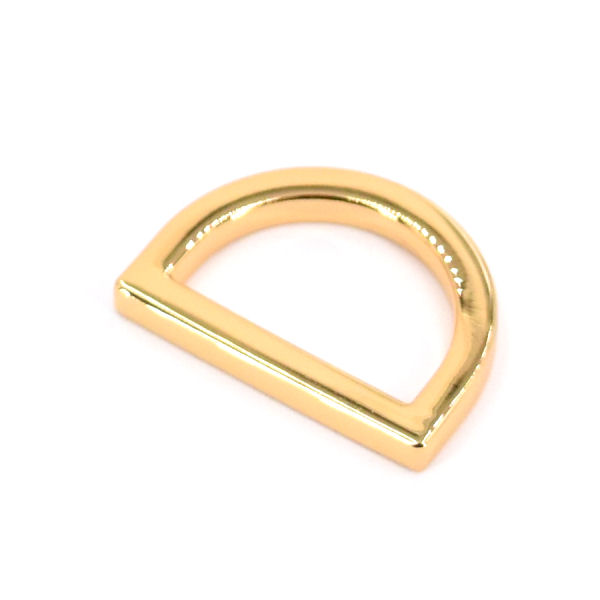 DESIGN D-Ring 20 mm | gold poliert DESIGN D-Ring 20 mm | gold poliert