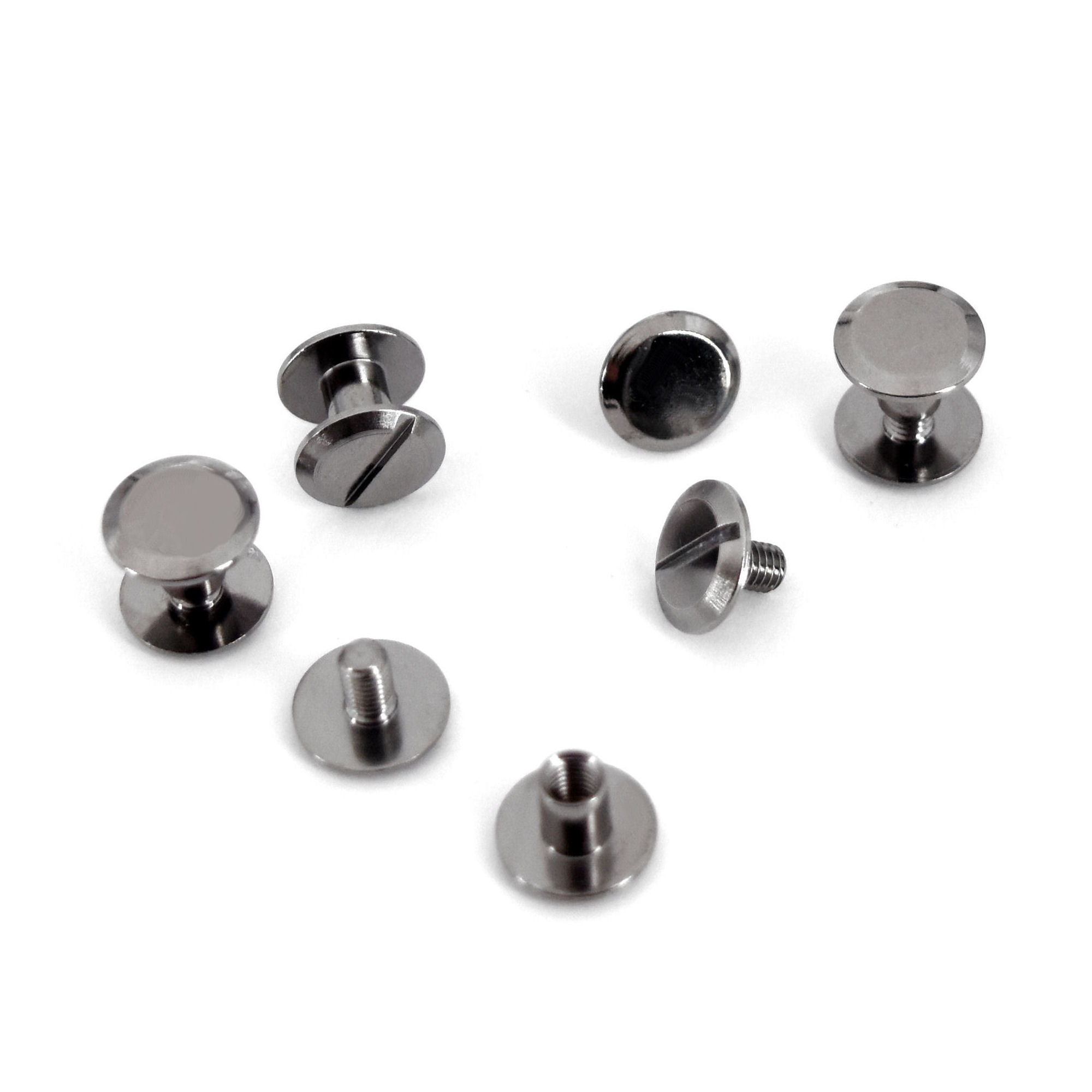 PREMIUM-Schraubniete 10 x 6 mm | schwarz gun finish PREMIUM-Schraubniete 10 x 6 mm | schwarz gun finish