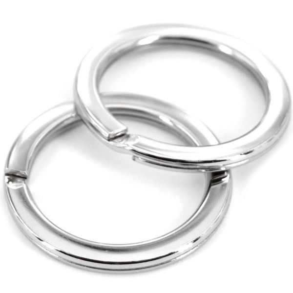PREMIUM-Schlüsselring 30mm | nickel pol. PREMIUM-Schlüsselring 30mm | nickel pol.