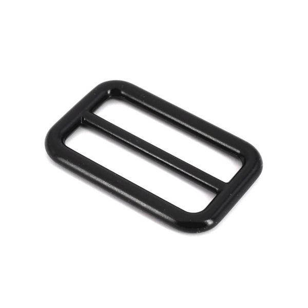 Schiebeschnalle, schwarz, für 30 mm