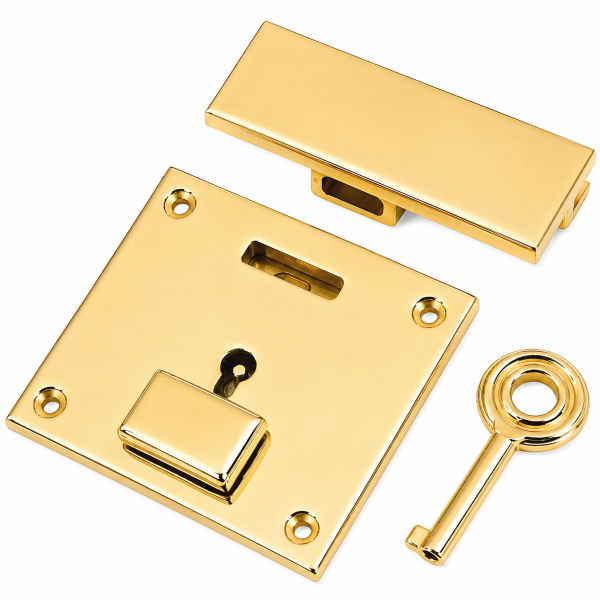 PREMIUM-Mappenschloss | vergoldet 24 kt
