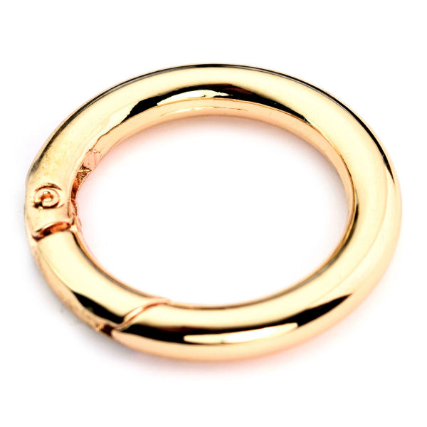 PREMIUM-Karabinerring 30 mm | vergoldet 24 kt PREMIUM-Karabinerring 30 mm | vergoldet 24 kt