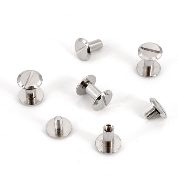 Schraubniete 10 x 8 mm | vernickelt Schraubniete 10 x 8 mm | vernickelt