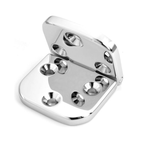 PREMIUM-Scharnier 90°, nickel poliert, 30 mm PREMIUM-Scharnier 90°, nickel poliert, 30 mm