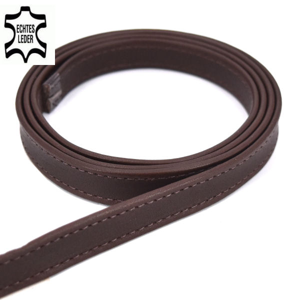 Taschenriemen 14 mm LEDER | dunkelbraun Taschenriemen 14 mm LEDER | dunkelbraun