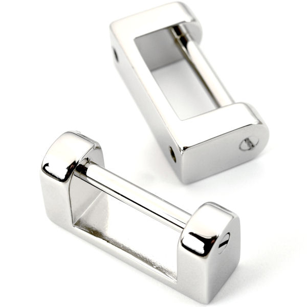 PREMIUM-Griffhalter für 24 mm, nickel poliert PREMIUM-Griffhalter für 24 mm, nickel poliert