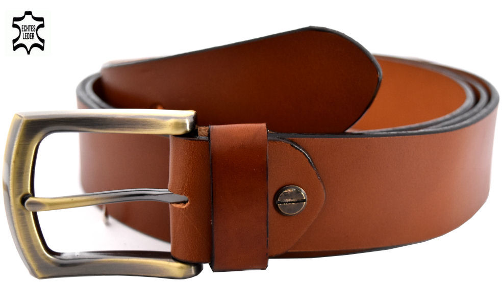 GL-9004-35-br-600-G-rtel-Echt-Leder-Germany-35-mm-braun-natur Gürtel ECHT LEDER - 3,5 cm