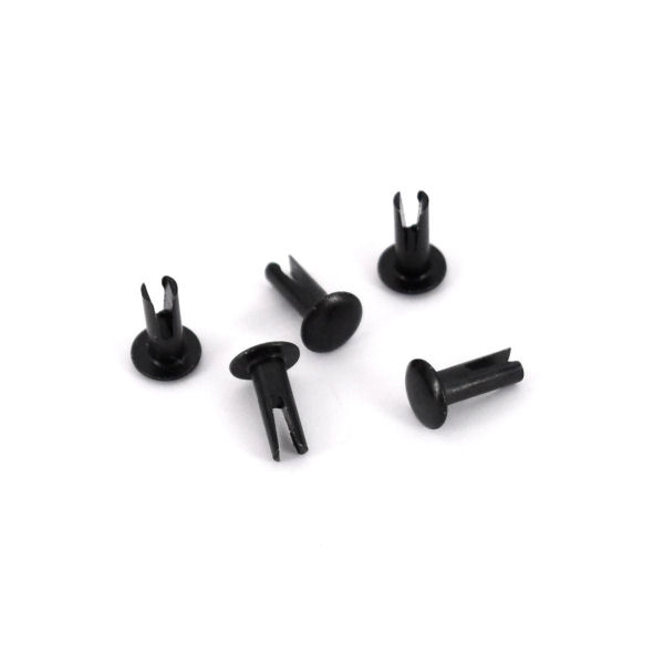 Zweispitzniet 6 x 6,5 mm | Ø 3,0 mm | schwarz Zweispitzniet 6 x 6,5 mm | Ø 3,0 mm | schwarz