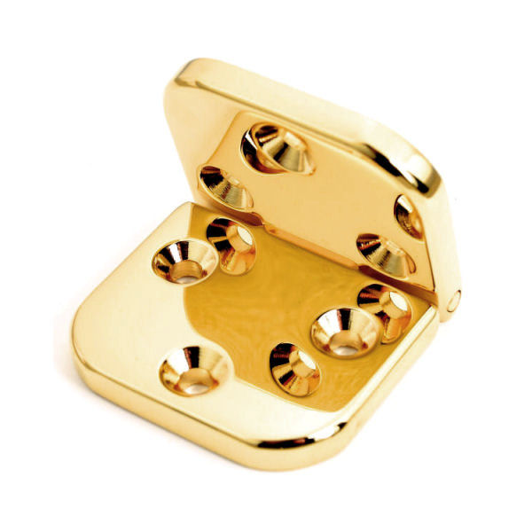 PREMIUM-Scharnier 90°, vergoldet 24 kt, 30 mm PREMIUM-Scharnier 90°, vergoldet 24 kt, 30 mm