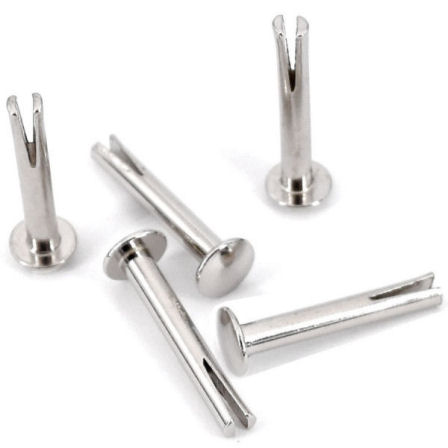 ZNE-5-24-ni-8-TV-448-Spaltniet-Zweispitzniet-Sattelniet-25mm-silber-nickel-chrom-Hersteller-shop-kaufen Zweispitzniet 8 x 25 mm | Ø 3,8 mm | vernickelt