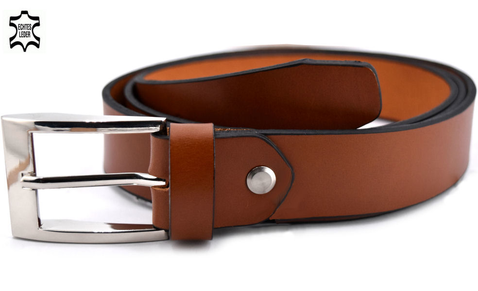 GL-9009-30-br-600-G-rtel-Echt-Leder-Germany-30-mm-braun-natur Gürtel ECHT LEDER - 3 cm