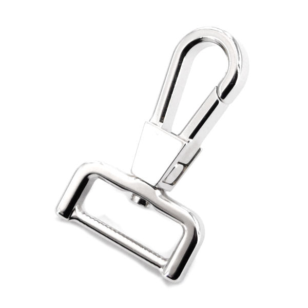 PREMIUM-Karabinerhaken für 20 mm | nickel poliert PREMIUM-Karabinerhaken für 20 mm | nickel poliert