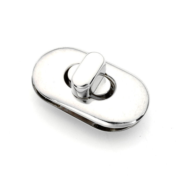 11599-ni-8-TV-600-Drehverschluss-silber-nickel-Taschen-Mappen-Lederwaren Taschen-Drehverschluss 36 x 20 mm, nickel pol.