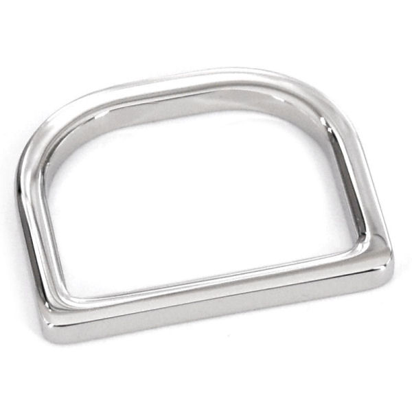 PREMIUM D-Ring für 30mm | nickel poliert PREMIUM D-Ring für 30mm | nickel poliert