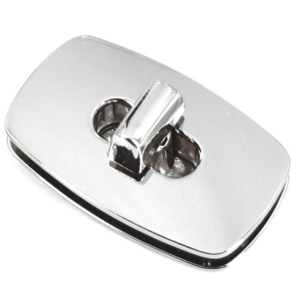 DESIGN-Drehverschluss 50 x 30 mm | nickel pol. DESIGN-Drehverschluss 50 x 30 mm | nickel pol.