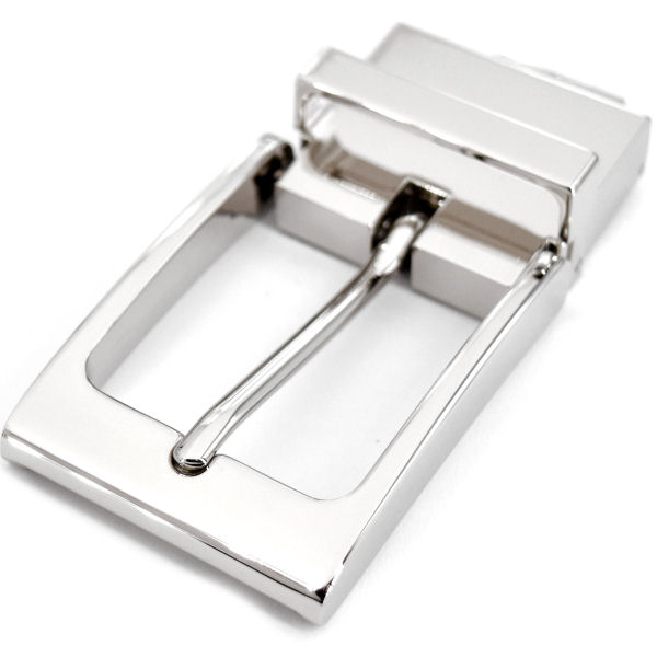 drehbare Klemm-Gürtelschnalle 35mm | nickel pol. drehbare Klemm-Gürtelschnalle 35mm | nickel pol.