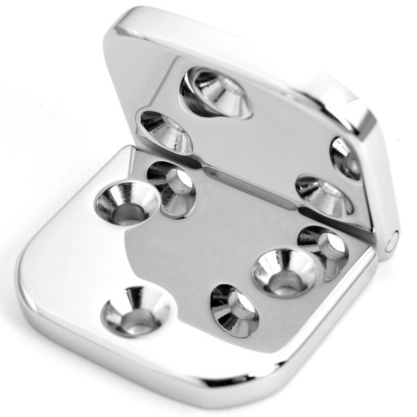 PREMIUM-Scharnier 90°, nickel poliert, 40 mm PREMIUM-Scharnier 90°, nickel poliert, 40 mm