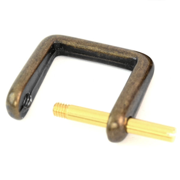 Griffhalter für 20 mm | altmessing Griffhalter für 20 mm | altmessing
