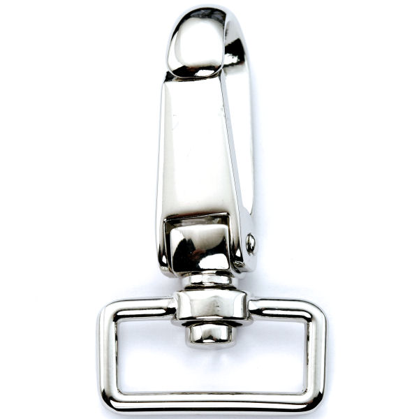 378-25-ni-8-TV-600-Luxus-DESIGN-hochwertiger-Karabinerhaken-Haken-Schliesse-25-mm-silber-nickel-chrom-Taschen-Mappen-Koffer-Lederwaren-OEM-Hersteller-shop DESIGN-Karabinerhaken, nickel poliert, für 25 mm