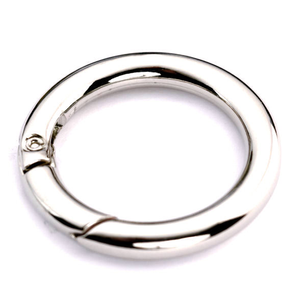 PREMIUM-Karabinerring 30 mm | nickel poliert PREMIUM-Karabinerring 30 mm | nickel poliert