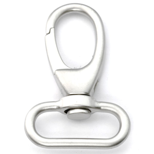 377-C5053-30-nima-8-TV-600-DESIGN-hochwertiger-Karabinerhaken-Haken-Schliesse-Schnapper-30-mm-silber-nickel-matt-Taschen-Beutel-Rucks-cke-Lederwaren-OEM-Hersteller-shop DESIGN-Karabinerhaken, nickel matt, für 30 mm