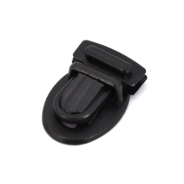 Steckschloss 24 x 35 mm, military schwarz Steckschloss 24 x 35 mm, military schwarz
