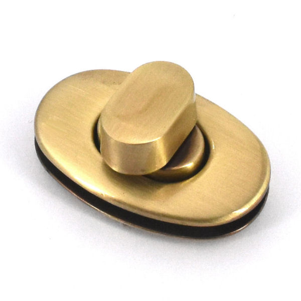 DESIGN-Drehverschluss 45 x 25 mm | altmessing DESIGN-Drehverschluss 45 x 25 mm | altmessing